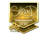 Artwork for Sticker | shroud (Gold) | Cluj-Napoca 2015