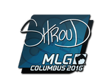 Artwork for Sticker | shroud | MLG Columbus 2016
