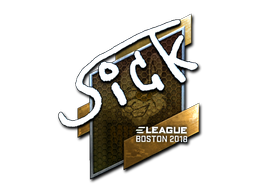 Sticker | SicK | Boston 2018