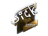 Artwork for Sticker | SicK (Foil) | Boston 2018