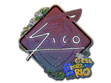 Artwork for Sticker | Sico (Glitter) | Rio 2022