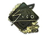 Artwork for Sticker | Sico (Gold) | Rio 2022