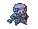 Artwork for Sticker | Silent Ninja (Foil)