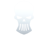 Artwork for Sticker | Silver Skulls