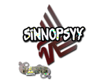 Artwork for Sticker | sinnopsyy (Glitter) | Paris 2023