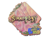 Artwork for Sticker | sinnopsyy (Holo) | Rio 2022