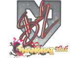 Artwork for Sticker | siuhy (Glitter) | Shanghai 2024
