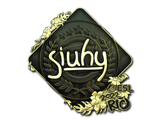 Artwork for Sticker | siuhy (Gold) | Rio 2022