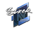 Sticker | SIXER | Boston 2018