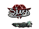 Artwork for Sticker | sjuush (Glitter) | Antwerp 2022