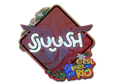 Artwork for Sticker | sjuush (Glitter) | Rio 2022