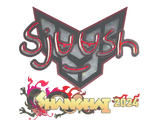 Artwork for Sticker | sjuush (Glitter) | Shanghai 2024