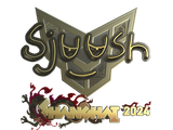 Artwork for Sticker | sjuush (Gold) | Shanghai 2024