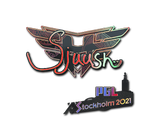 Artwork for Sticker | sjuush (Holo) | Stockholm 2021