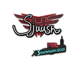Sticker | sjuush | Stockholm 2021