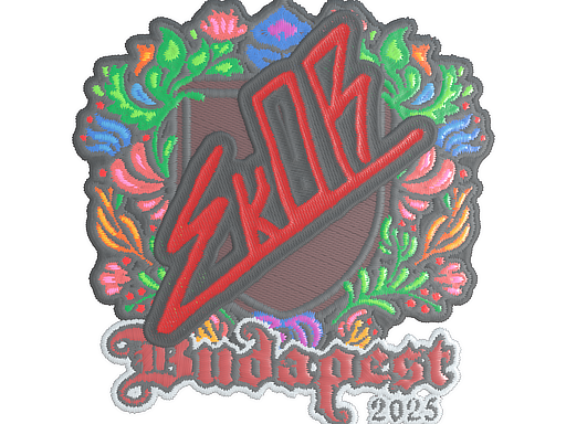 Sticker | sk0R | Budapest 2025