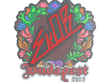 Artwork for Sticker | sk0R (Embroidered) | Budapest 2025