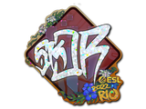 Artwork for Sticker | sk0R (Glitter) | Rio 2022
