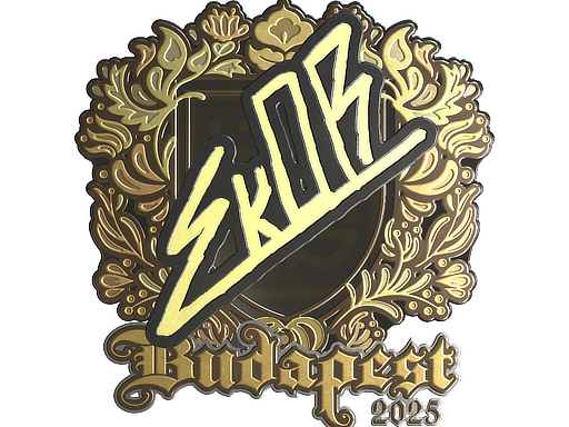 Sticker | sk0R | Budapest 2025