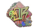 Artwork for Sticker | sk0R (Holo) | Rio 2022
