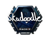 Artwork for Sticker | Skadoodle (Foil) | London 2018