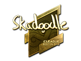Sticker | Skadoodle (Gold) | Boston 2018