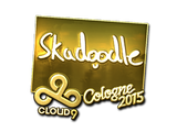 Artwork for Sticker | Skadoodle (Gold) | Cologne 2015