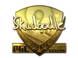Artwork for Sticker | Skadoodle (Gold) | Krakow 2017