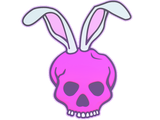 Artwork for Sticker | Skull Bunny