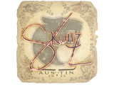 Artwork for Sticker | skullz | Austin 2025