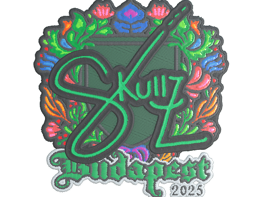 Sticker | skullz | Budapest 2025