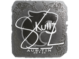 Artwork for Sticker | skullz (Foil) | Austin 2025