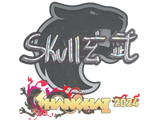 Artwork for Sticker | skullz (Glitter) | Shanghai 2024