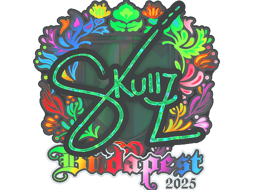 Sticker | skullz | Budapest 2025