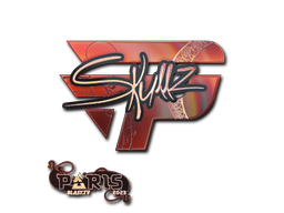 Sticker | skullz | Paris 2023
