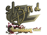 Artwork for Sticker | sl3nd (Gold) | Shanghai 2024