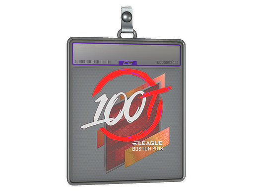 Sticker Slab | 100 Thieves | Boston 2018