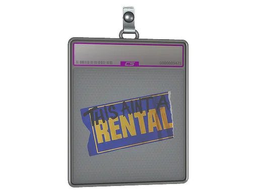 Sticker Slab | Ain't A Rental