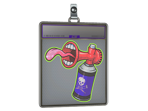 Sticker Slab | Airhorn (Glitter) - CS2 Sticker