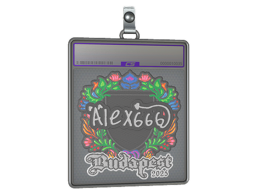 Sticker Slab | alex666 | Budapest 2025