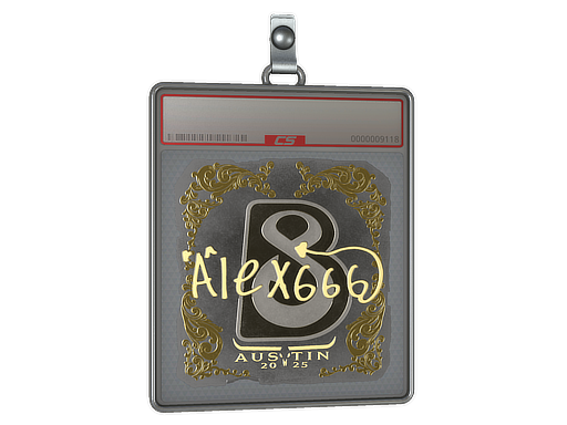 Sticker Slab | alex666 | Austin 2025