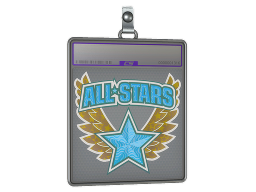 Sticker Slab | All-Stars Blue - CS2 Sticker