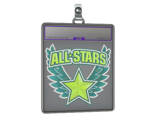 Sticker Slab | All-Stars Orange - CS2 Sticker