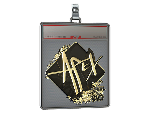 Sticker Slab | apEX | Rio 2022 - CS2 Sticker