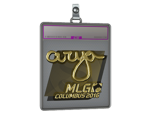 Sticker Slab | arya (Gold) | MLG Columbus 2016