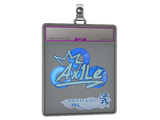 Sticker Slab | Ax1Le (Holo) | Antwerp 2022