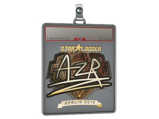 Sticker Slab | AZR (Gold) | Berlin 2019