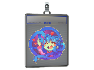 Sticker Slab | Baby Medusa