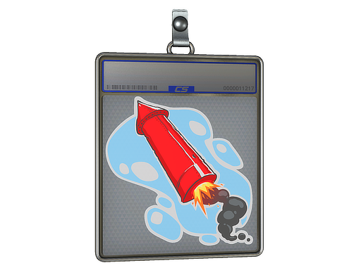 Sticker Slab | Big Red Rocket - CS2 Sticker