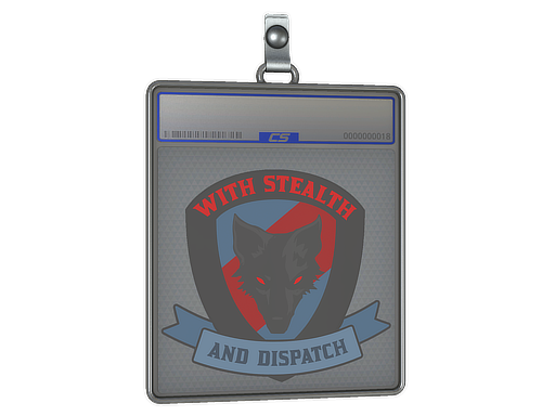 Sticker Slab | Black Dog - CS2 Sticker